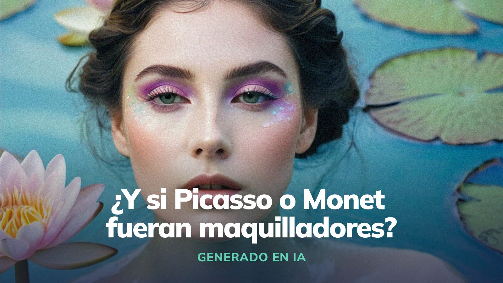 ¿Y si Picasso o Monet fueran maquilladores?