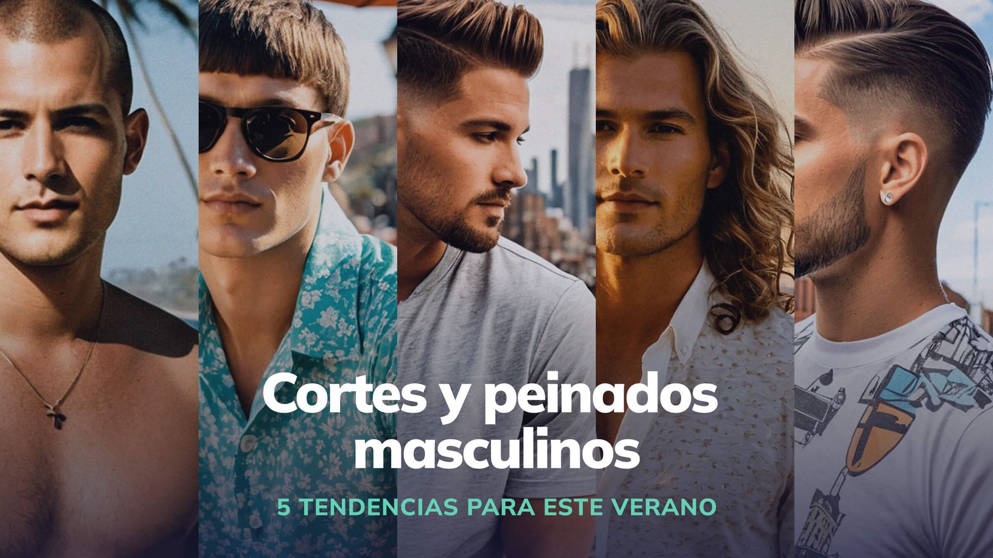 Tendencias de cortes de pelo masculinos para el verano