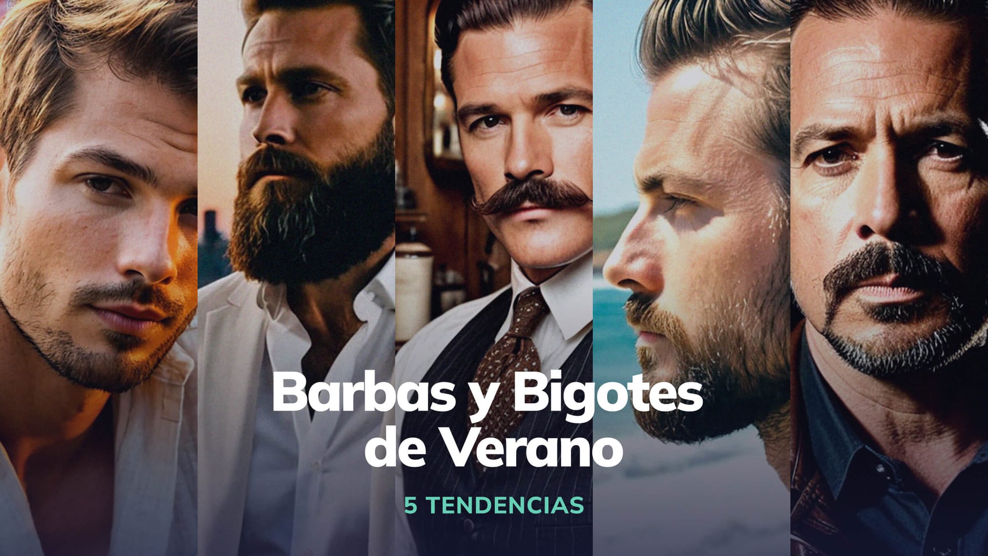 Barbas y Bigotes de Verano: 5 Tendencias para 2024